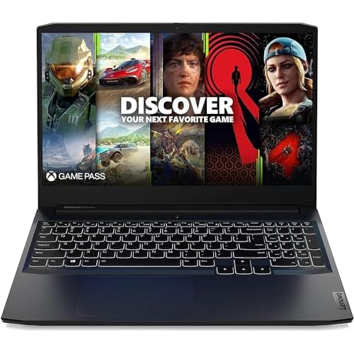 Lenovo IdeaPad Gaming 3 Laptop, 15.6″” FHD IPS Display, AMD Ryzen 5 5500H Processor, GeForce RTX 2050, 32GB RAM, 1TB PCIe SSD, Wi-Fi 6, Backlit Keyboard, Windows 11 Home, Black