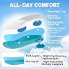 OrthoComfoot Zapatillas Ortopédicas para Hombre para Fascitis Plantar: Zapatillas de Running con Soporte de Arco Alto, Zapatillas Deportivas Casuales Ligeras con Plantillas Ortopédicas, Alivio para Pie Plano, Dolor de Talón y Pie 8