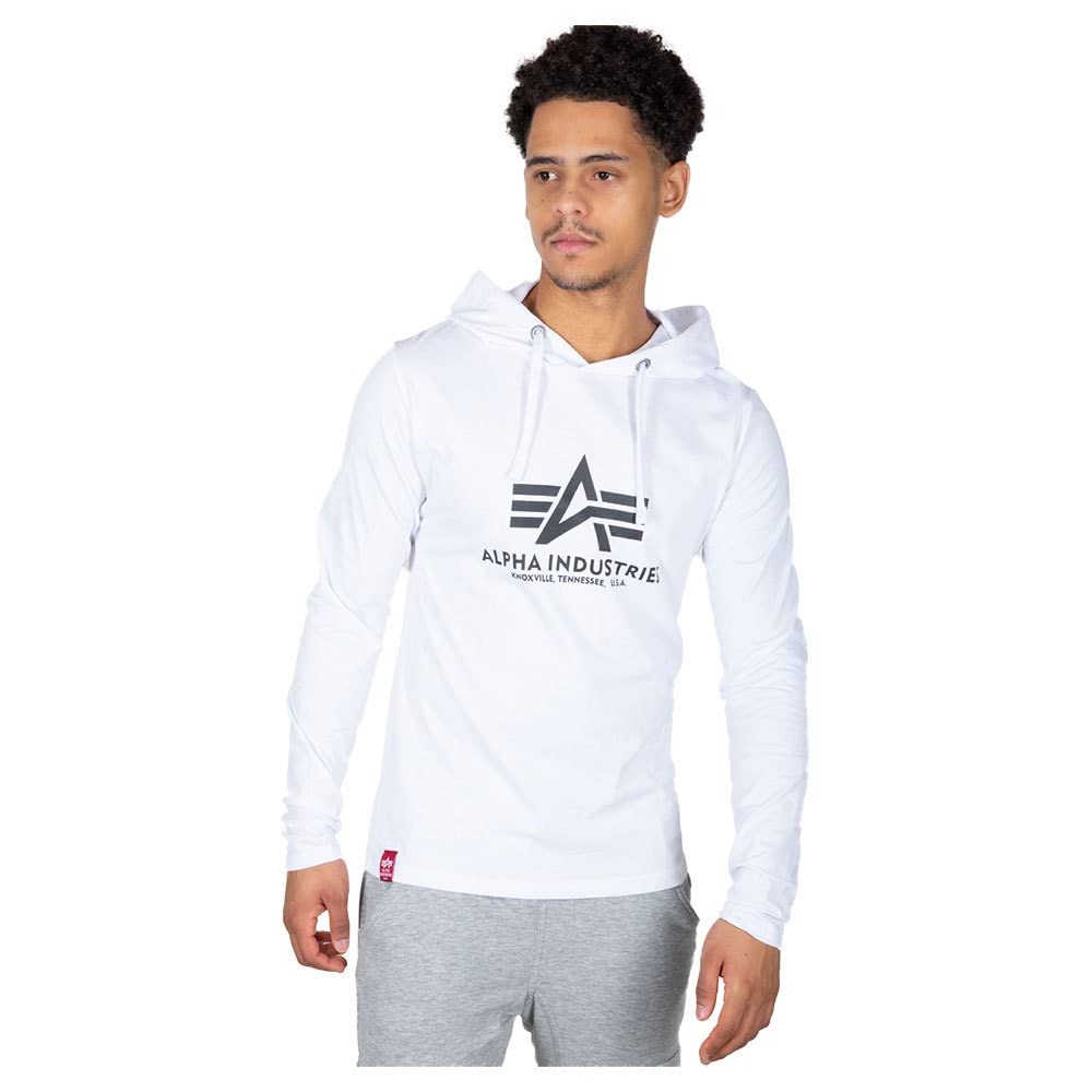 Alpha Industries Blanc Hoodie Basic