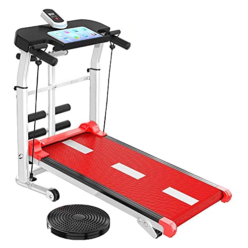 Caminadora plegable manual para hogar y entrenamiento