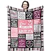 Abuela Blanket 50 x 60 Best Grandma Gifts for Mothers Day Birthday