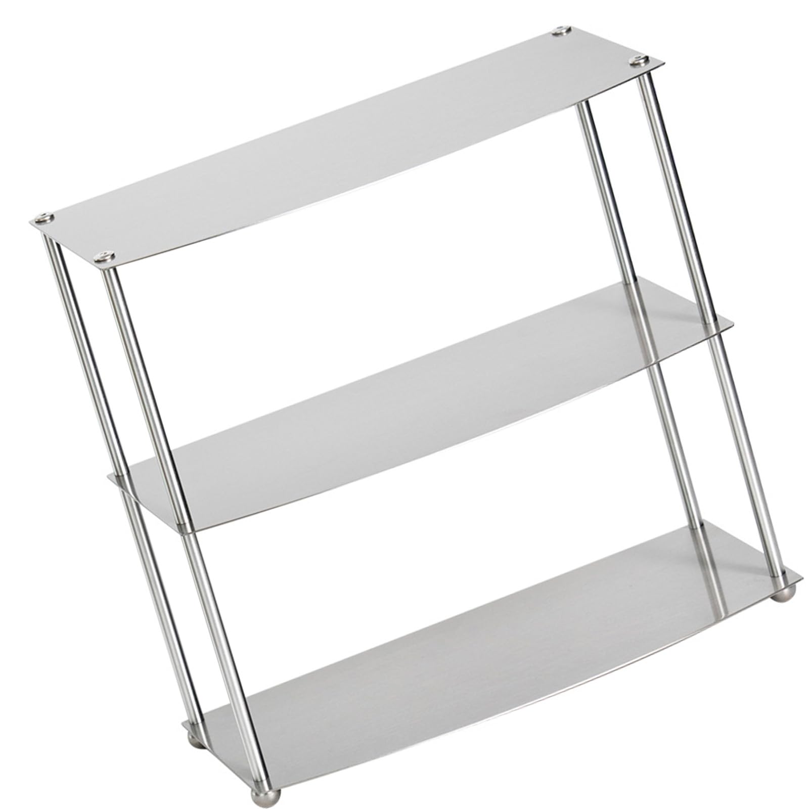 WGBOSMG Stainless Steel Multi Storage Rack for Kitchen Utensils and Cups Efficient Space Saving Stainless Rack