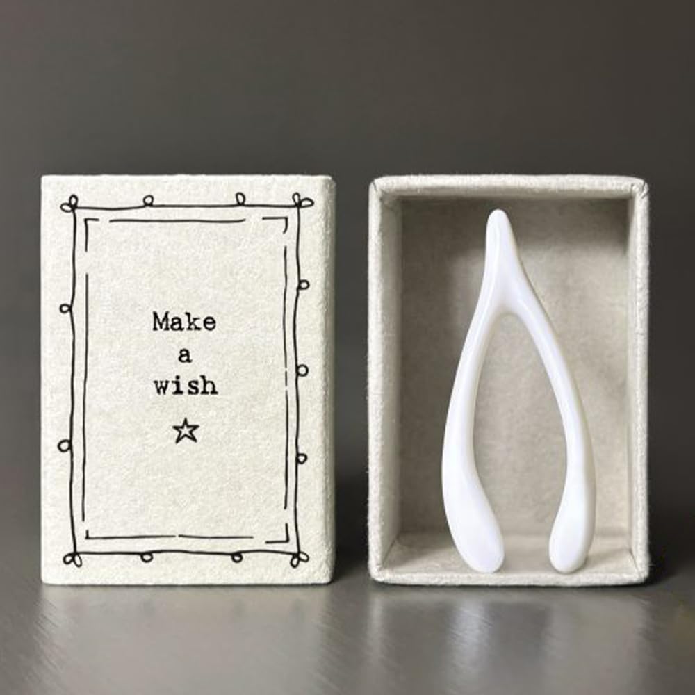 That's Crackers Make A Wish | Porcelain Wishbone | Cracker Filler | Little Gift