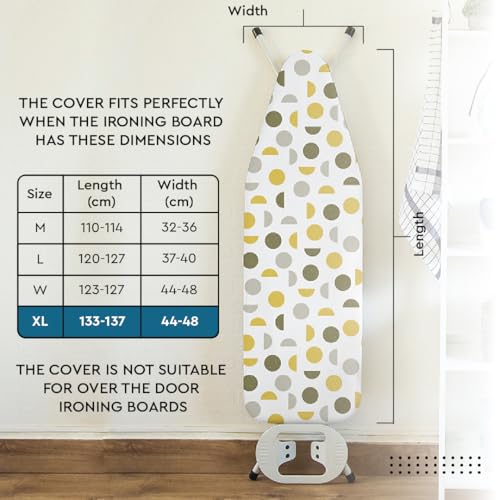 image for Encasa XO Ironing Board Cover and Pad 54