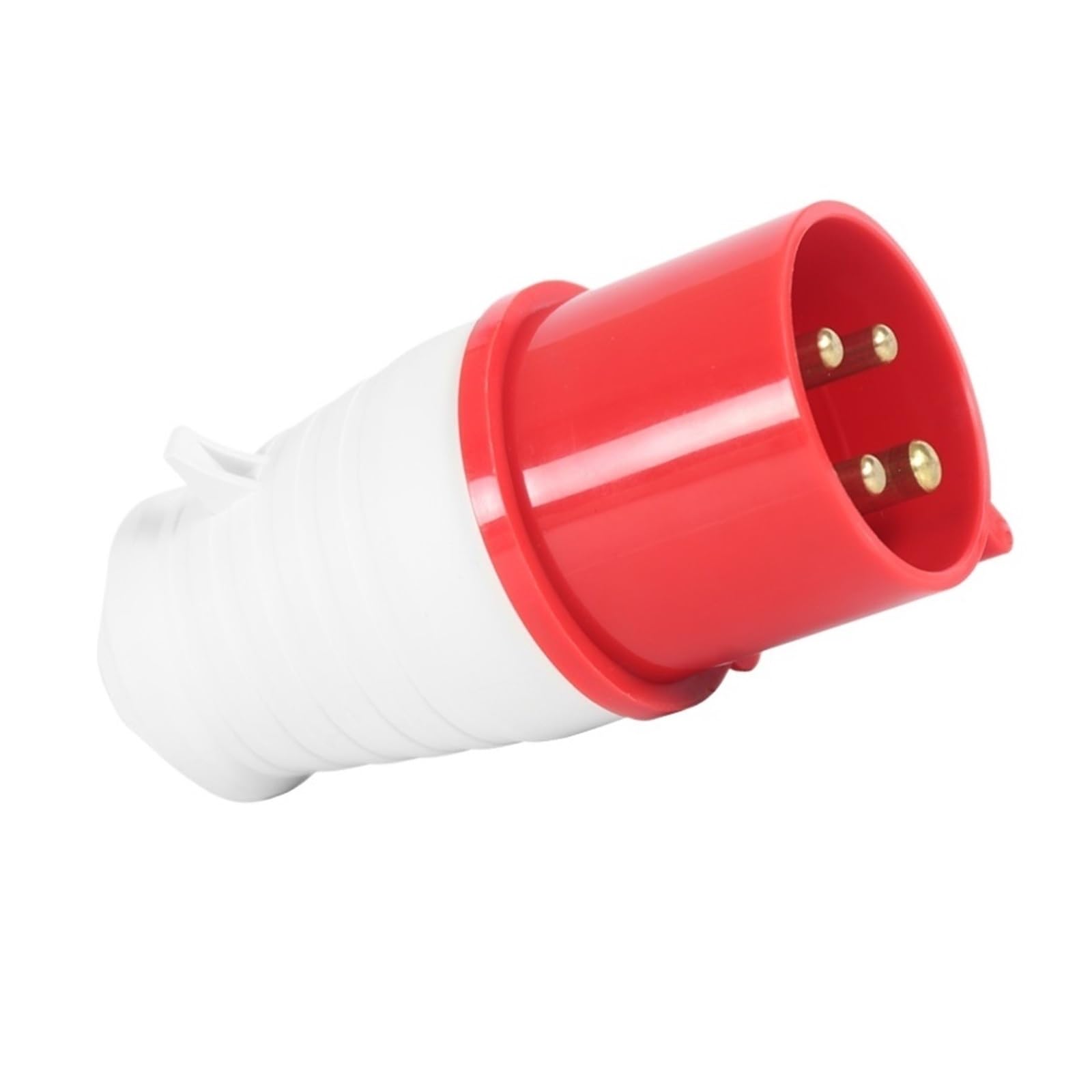 MUYTQAERG Solid Industrial Plug and Socket 4 core 32A Male and Female Docking Waterproof Explosion-Proof Aviation Connector 380V(Plug)