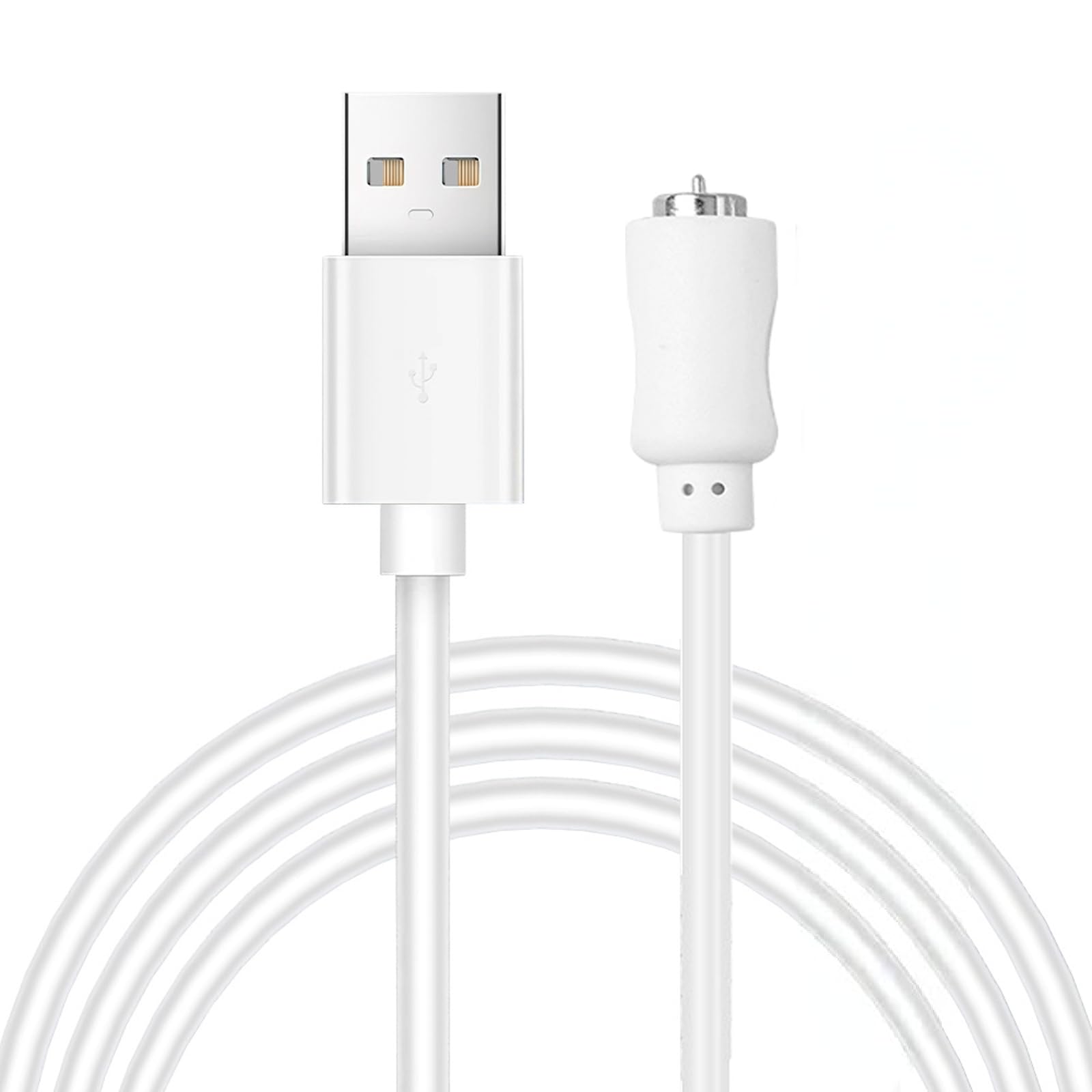 Cavo di ricarica magnetico USB DC per massaggiatore a 1 punto, cavo di ricarica di ricambio, diametro 6 mm