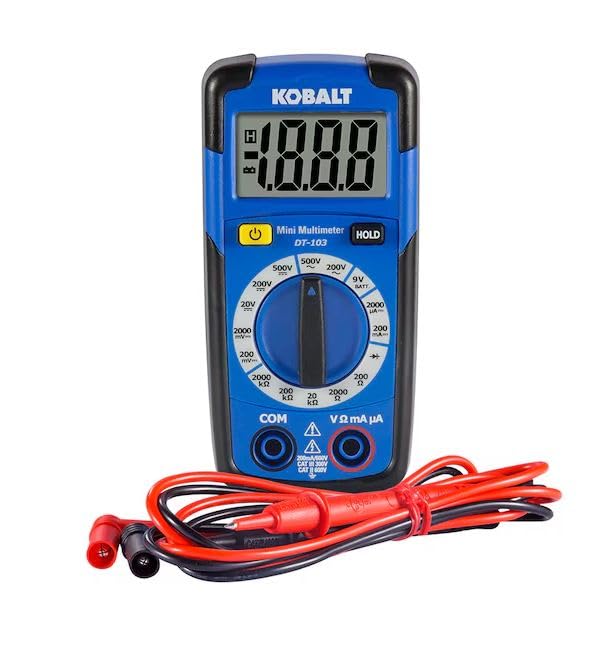 K.balt Digital Display Multimeter 0.2 Amp 500V -Volt