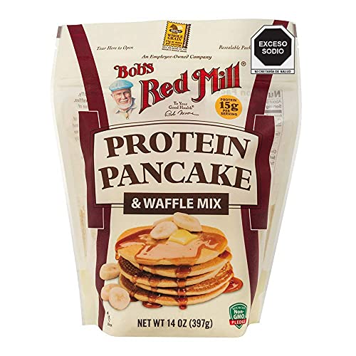 Bob's Red Mill Mill Protein Pancake and Waffle Mix, 14-ounce (Pack of 4)
