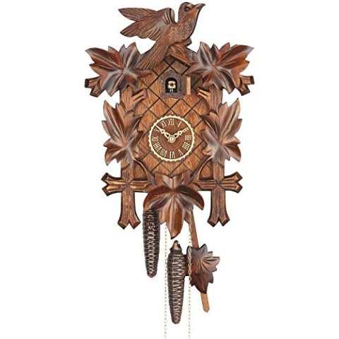 Trenkle Cuckoo Clock with Five Leaves Cover