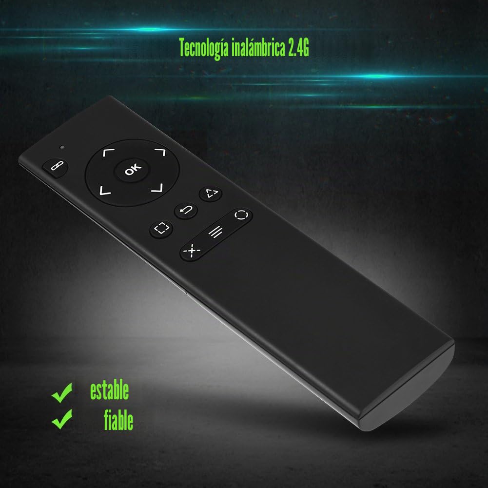 Mando a Distancia 4 DVD Controlador Multimedia para 2.4Ghz Controlador Multimedia inalámbrico con Receptor USB