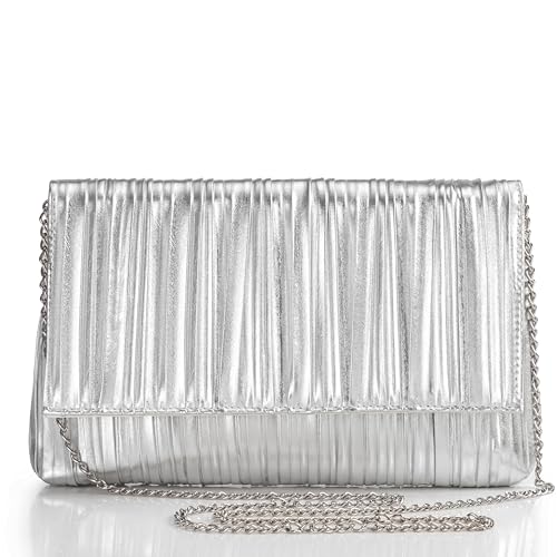 BABEYOND Clutch Taschen für Damen - Elegante Abendtasche Party Kettentasche Handtaschen für Ball, Hochzeit und Party