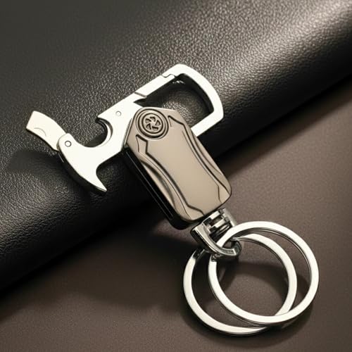 Image of THE MEN THING - Premium Stainless Steel Multicolor Keychain for Men & Boys