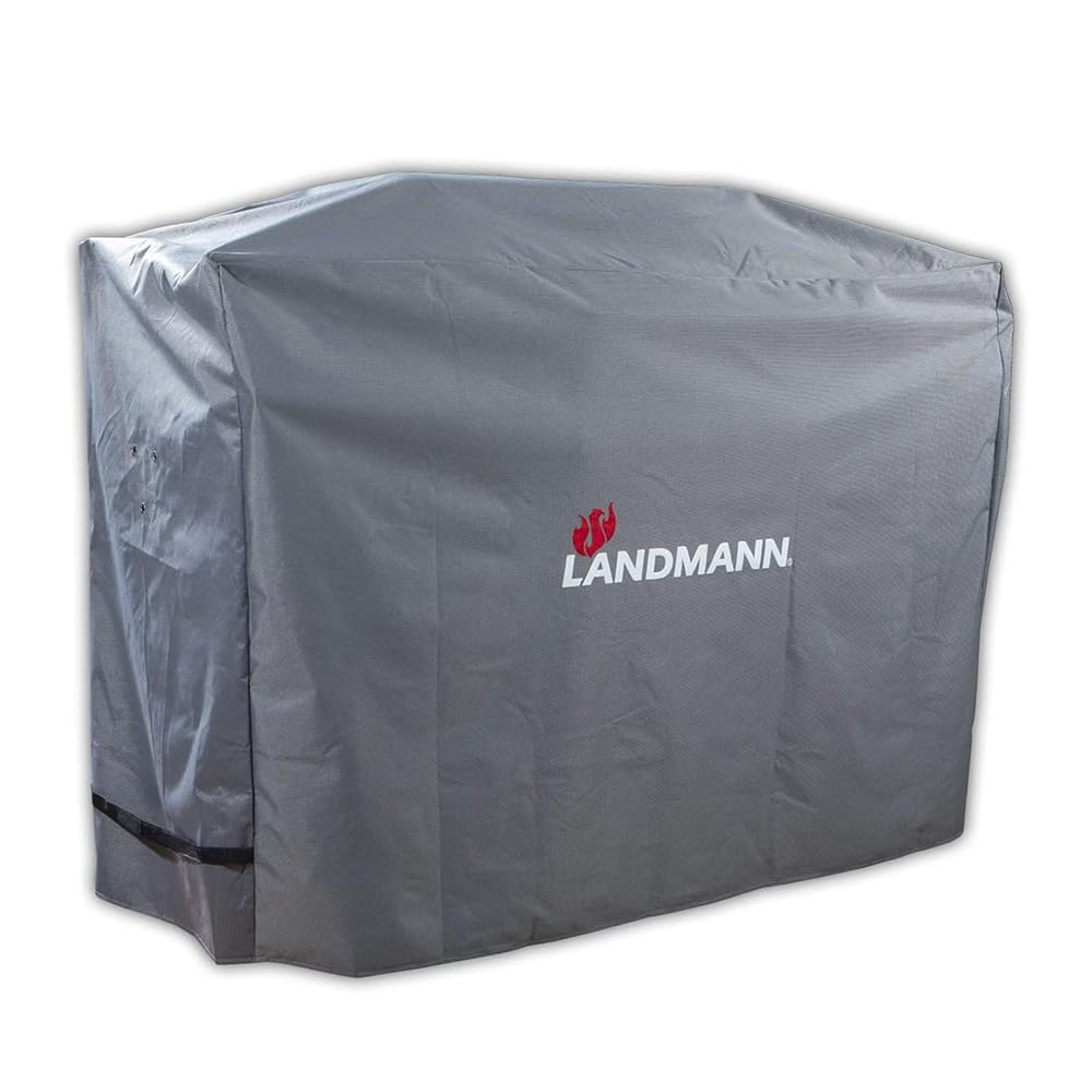Landmann 15707 Pokrowiec Na Grilla, Szary, 60 x 145 x 120 cm
