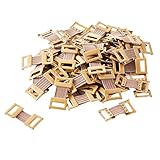 ORIENTOOLS Elastic Bandage Clips 50-Pack Stretch Metal Clasps for Various Types Bandages,...