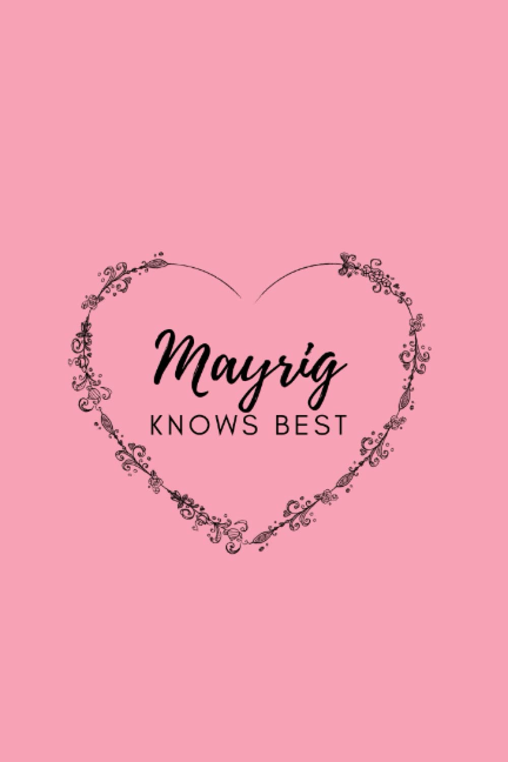 Mayrig Knows Best Notebook | Mothers Day Gifts Armenian | Armenian Notebook