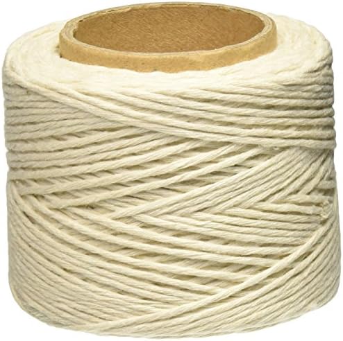 Lehigh 616 320-Feet Lightweight Core Wound Cotton Twisted Twine, White