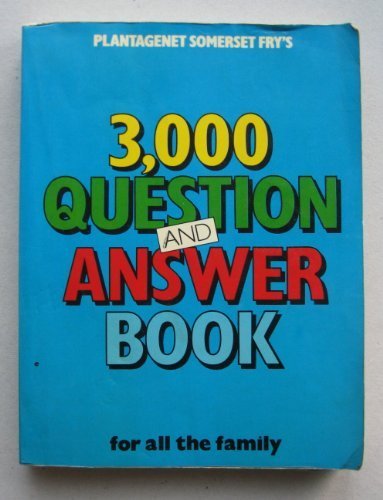 Diamond : 3000 Questions and Answers: Peter Somerset Fry: 9780261666498 ...