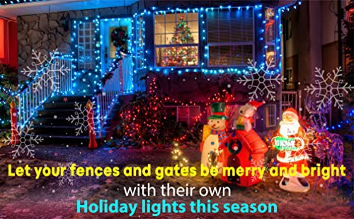 Signs Authority Extra Strong Magnetic Christmas Light Clips - 100 Magnetic Christmas Light Hooks For C9 Socket, Magnetic Clips Weather-Resistant Outdoor Light Clips | Christmas Light Clips For Outside #TOP3