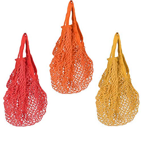 Bolsas de malla de algodón para eliminar el plástico en tus compras semanales 4