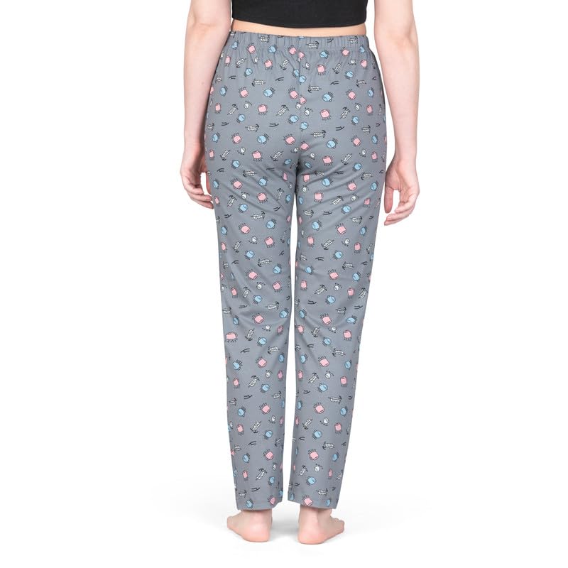 Image of Real Basics Women's Cotton Printed Pyjama Pack of 1