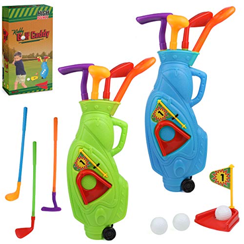 High Bounce Junior 2 in 1 Complete Golf Club Set for Kids;