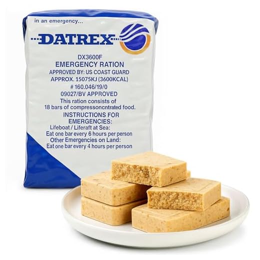 Datrex 3600 Emergency Food Bar - 3 Day/72 Hour Bar - Single Pack