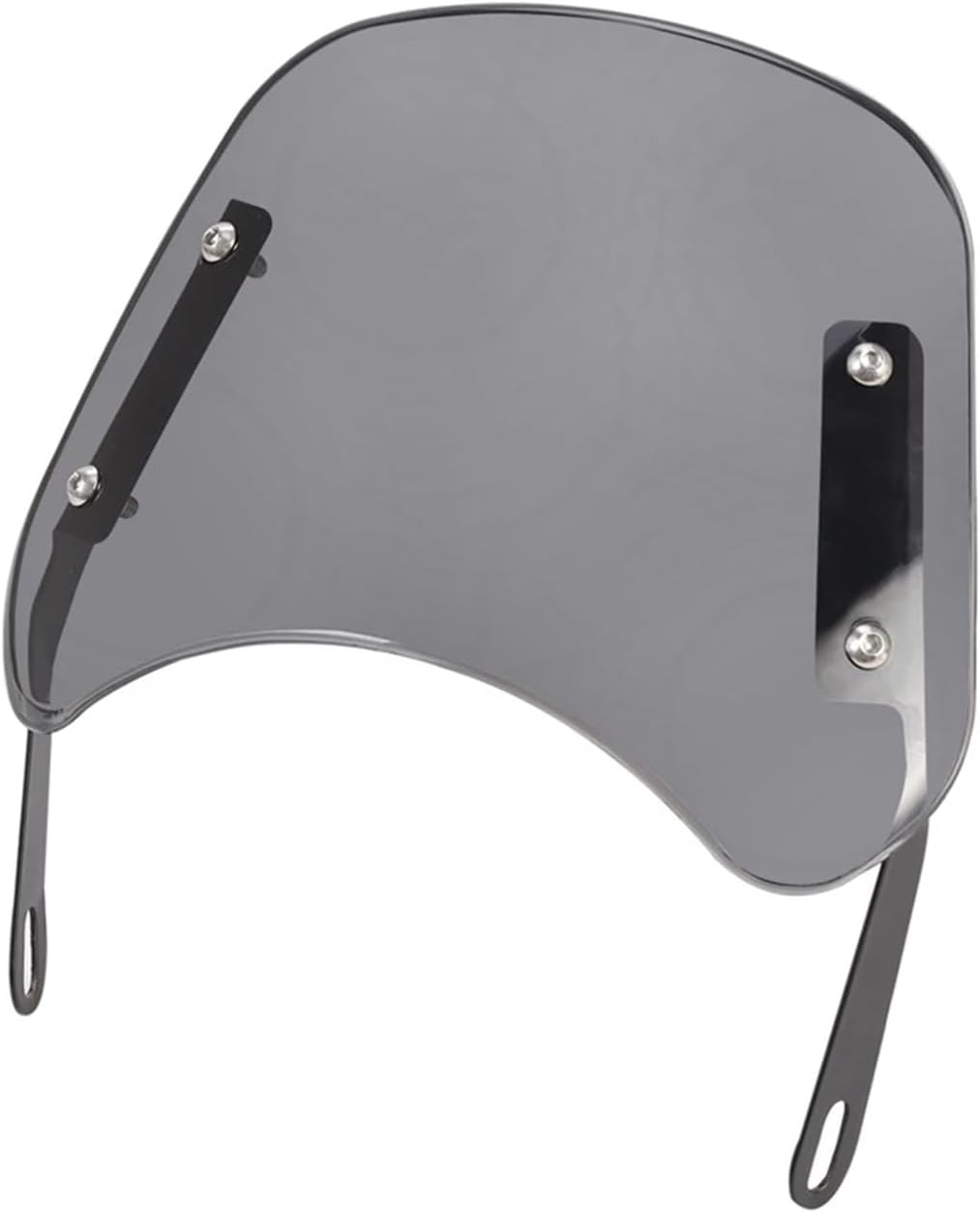 Accessories Windshield Motorcycle Wind Deflector Windscreen Universal For Harley Fit For Honda For Yamaha For Kawasaki For Suzuki(Grey)