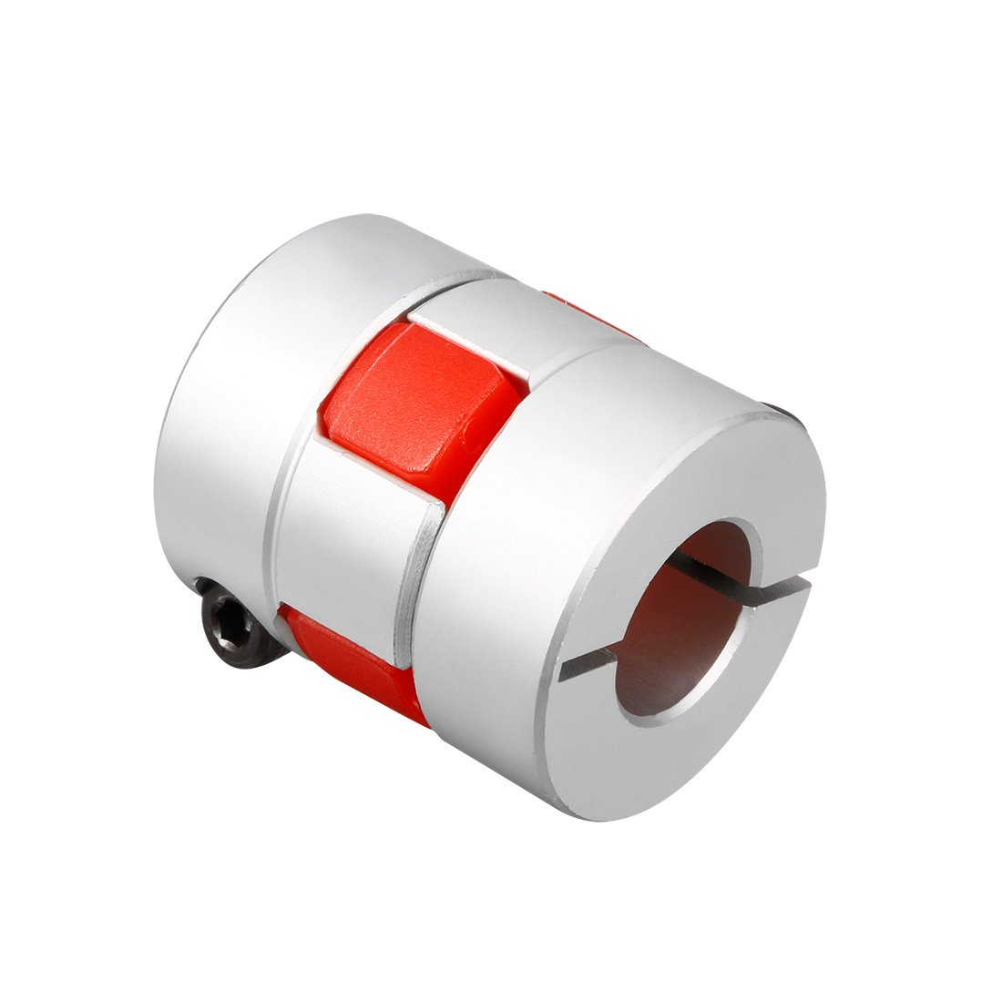 sourcing map Accouplement élastique accouplement complet flexible moteur 30mm dia 35mm Long 8 à 14mm