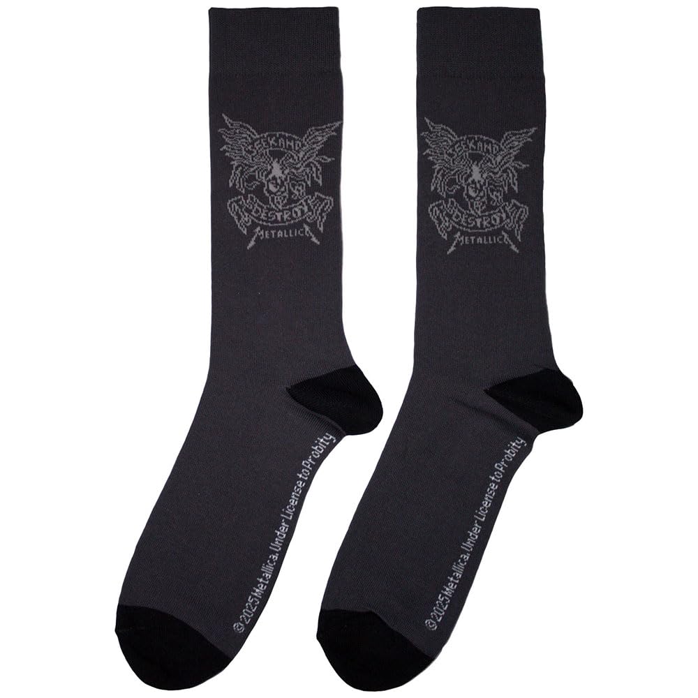 Rock Off officially licensed products Metallica Seek And Destroy Ankle Socks One Size