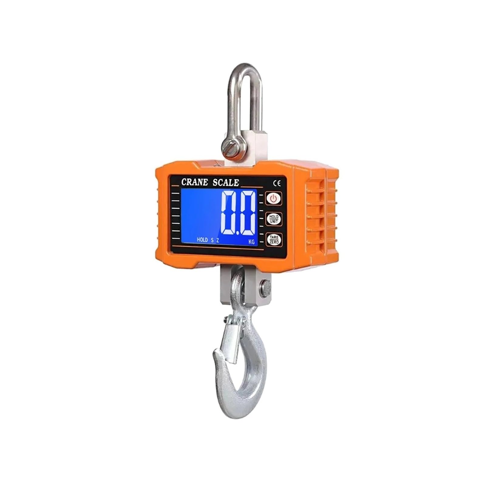 Bilancia sospesa, 1000kg/2204lb Bilancia digitale sospesa per gru | Dotata di display digitale leggibile e struttura robusta per cantieri e sollevamento industriale.