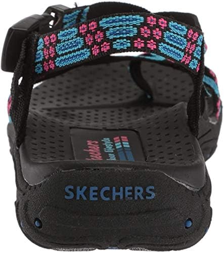 Skechers Cali Women's Reggae Loopy Toe Ring Sandal, blue/pink, 8 M US | Image 2