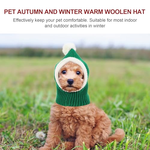 Gorro tejido SUPVOX para perros y gatos talla L miniatura 7