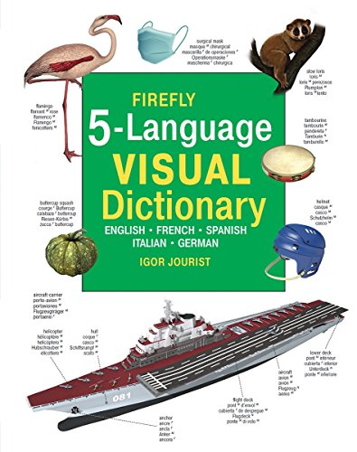 Firefly 5 Language Visual Dictionary: English, French, German, Italian, Spanish #TOP8