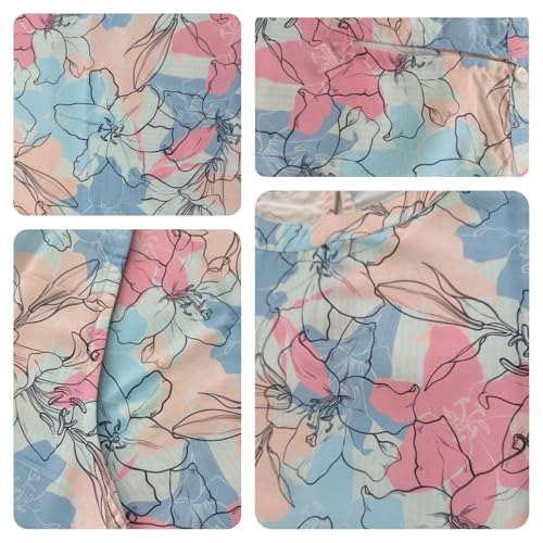 Image of Leriya Fashion Women's Summer Printed Kurta Pant Set | Sleeveless Lightweight Kurti with Palazzo Pants | Kurti Set for Woman | Casual, Office, Vacation & Everyday Outfit | Ethnic Kurta Sets for Woman