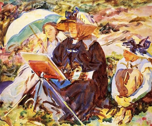 Affiche John Singer Sargent Simplon Passe Décoration Bureau 60x90cm