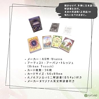 【正規品ルノルマンカード】海外ハンドメイド✨代替カード17枚付✨啓示のルノルマン fit=scale-down,w=1200