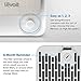 LEVOIT Air Purifiers for Home with True HEPA Filter, Compact Air Cleaner Purifier for Allergies and Pets, Smokers, Pollen, Mold, Quiet Odor Eliminator for Bedroom, Small Room, LV-H126, 2-Year Warranty