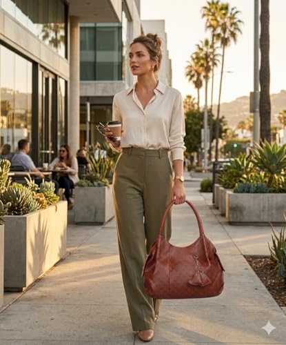 Image of Fostelo Women's Style Diva Satchel Tote Handbag for Women | Ladies Purse | Stylish Shoulder Bag | Gift For Women