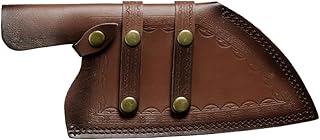 Funda Protectora De Cuchillo Color Marrón Cubierta Resistente Para Protección y Portabilidad Para Uso Cocina