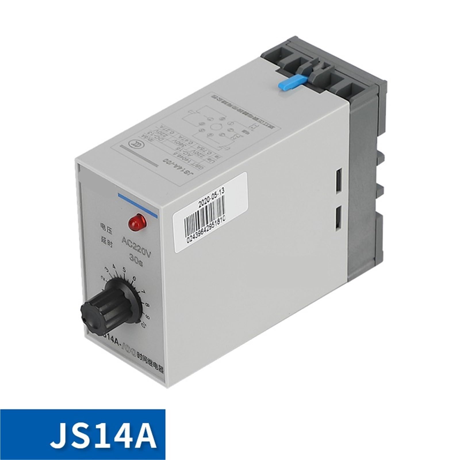 JS14A JS14A-/00 Relé de tiempo 5 s 10 s 30 s 60 s(JS14A- 00 5s AC380V)