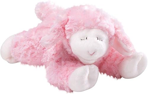Baby GUND Winky Lamb - Sonajero de peluche de cordero rosa 7 pulgadas Baby GUND Winky Lamb - Sonajero de peluche de cordero rosa 7 pulgadas
