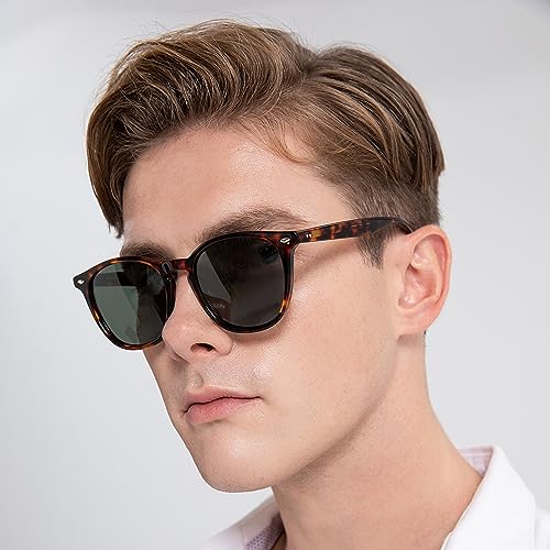 Polarized Square Style Sunglasses Acetate Full Frame For Men Women Full Rimmed UV400 Protection2