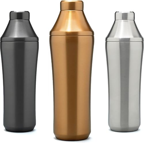 Miniatura 8 de Elevated Craft Coctelera Híbrida de Cóctel - Coctelera de Cóctel de Acero Inoxidable Cobreado con Aislamiento al Vacío Premium - Sistema de Medición