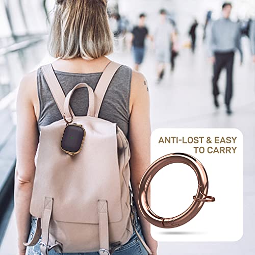 Image of Maxjoy for AirPods Pro 2nd /1st Generation Case with Lock, Cute AirPods Pro 2 Case Lock Protective Hard AirPod Pro Cover for Women Men with Keychain for Airpod Pro (2023 /2022 /2019), Dog