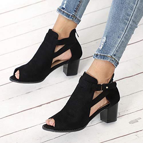 Eduavar Wedge Sandals For Women Espadrilles Women's Platform Sandals Wedge Ankle Strap Open Toe Sandals #TOP1