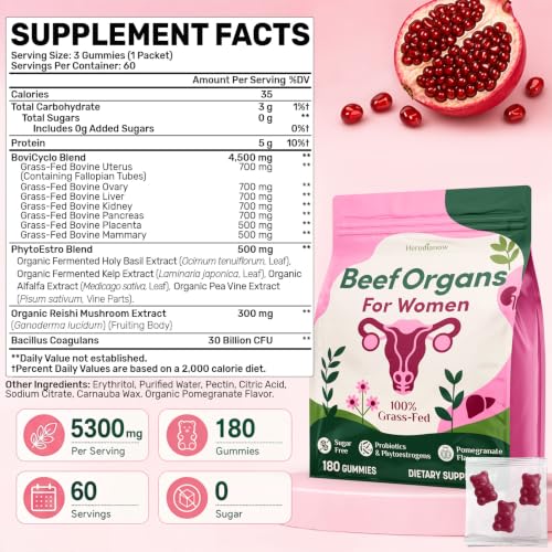 Herodianow Beef Organ Supplement for Women