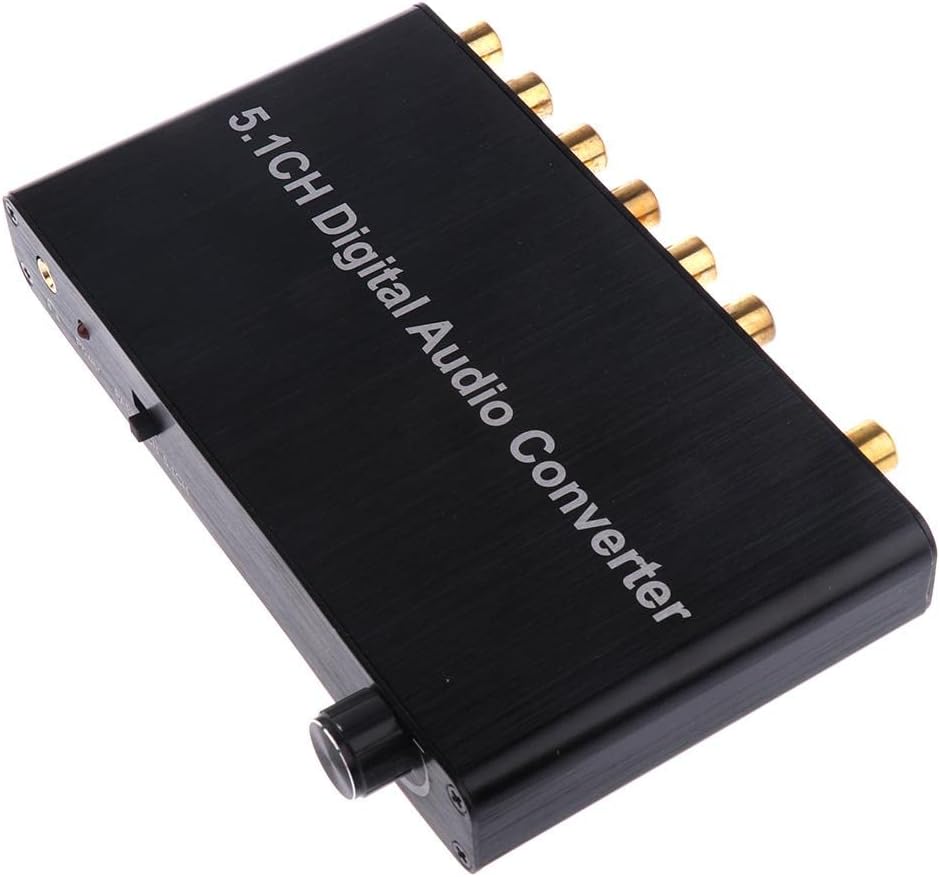 SPDIF 5.1CH Audio Converter Digital Decoder Support Coaxial DTS/AC3 for HDTV|1x Decoder| Monitor/AV Cables & Adapters| Computer Cables & Connectors |Computers/Tablets & Networking