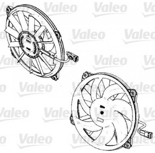 Valeo 696326 - Ventilateur, refroidissement du moteur