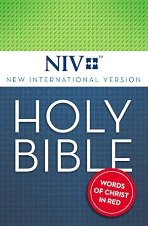Book cover NIV, Holy Bible, Red Letter