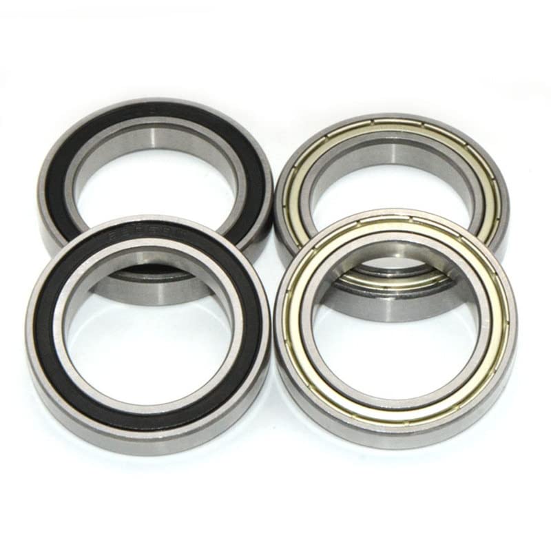 Roulement métallique 6802 2RS à faible friction 15x24x5mm